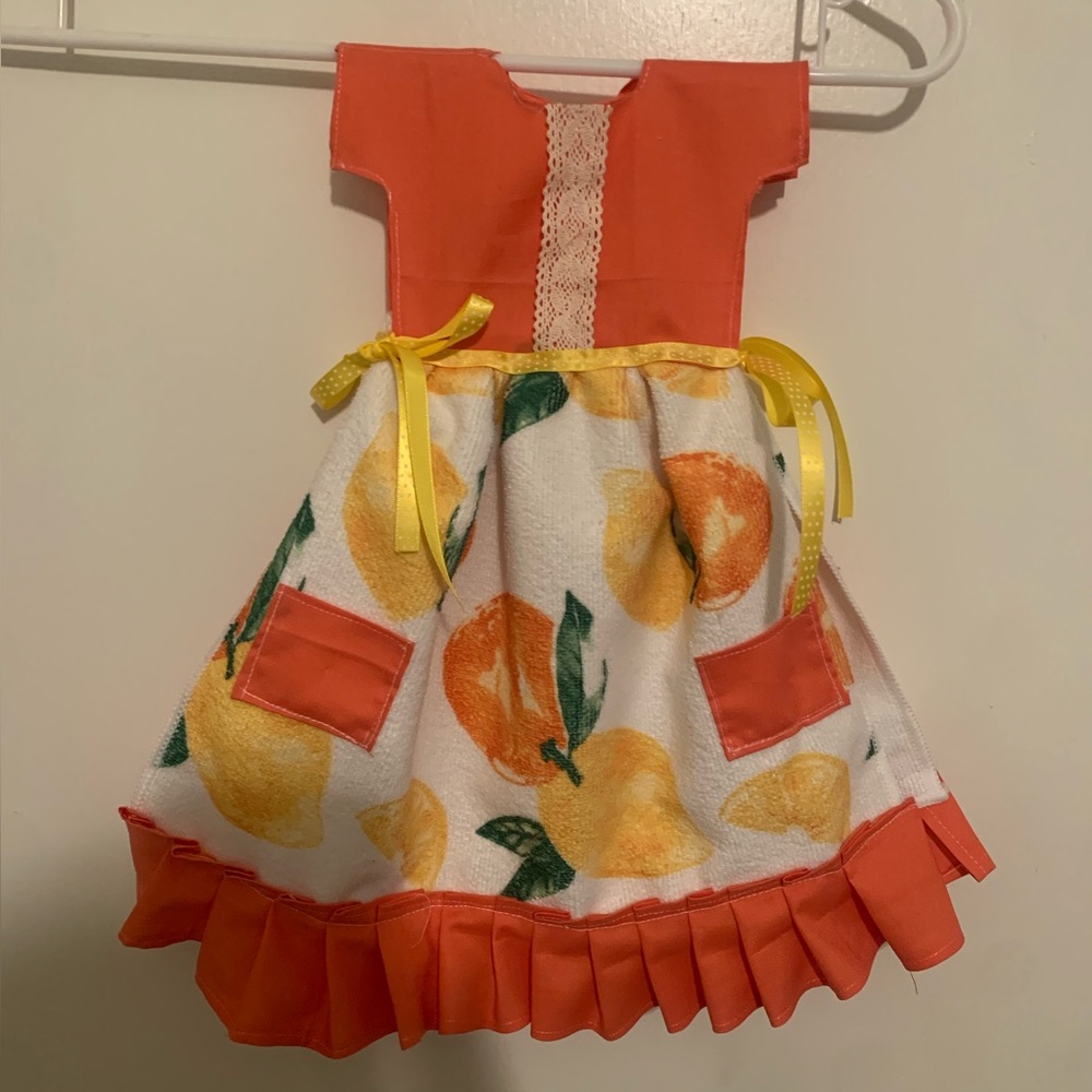 Kitchen Decor Towel Dress - Oranges & Lemons